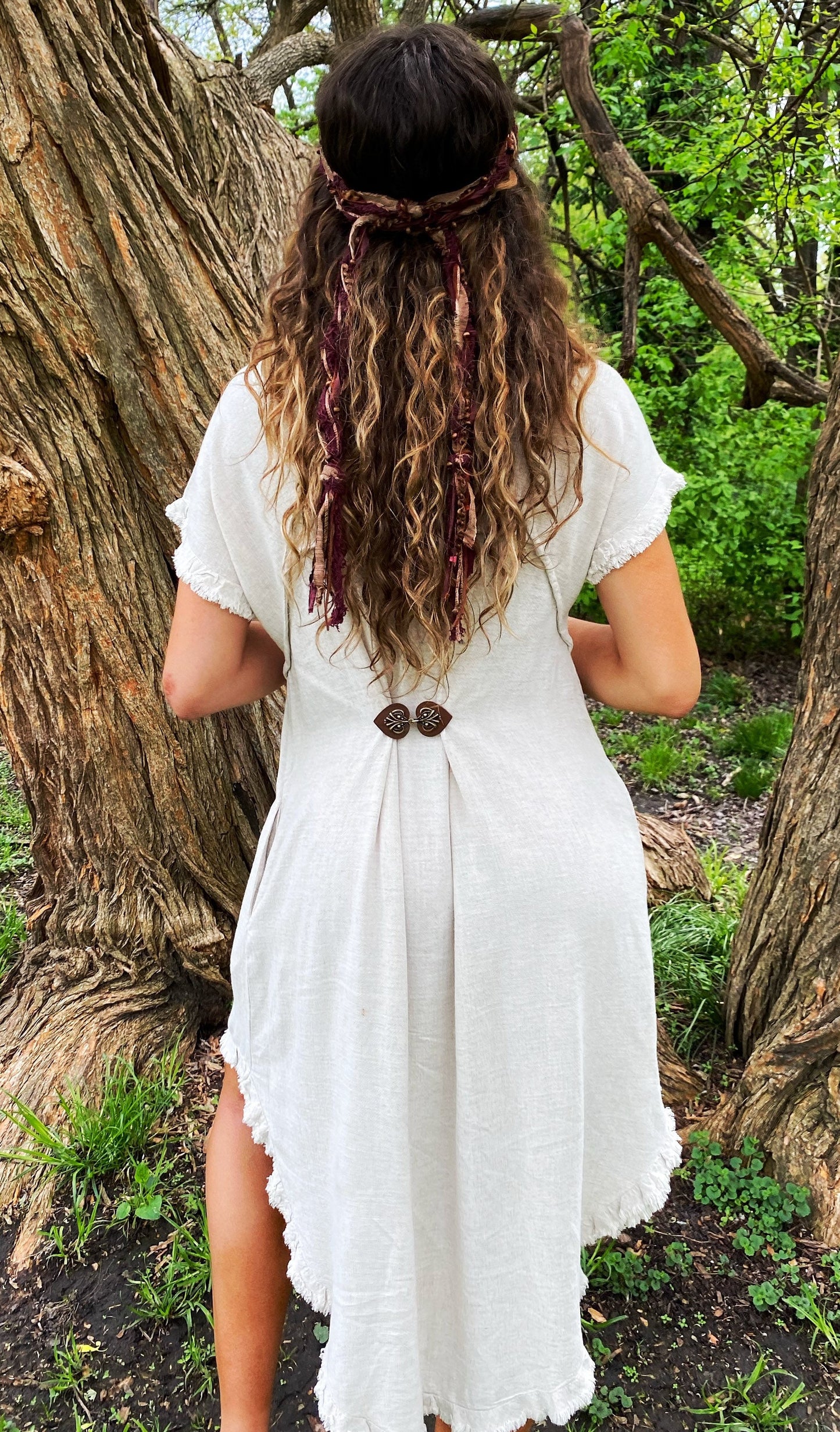 Cinch Clip | Cloak Clasp | Silver & Brown Leather Dress Clips | Waist Cincher | Cardigan Clips | Unique Gift | Scarf Kardiklips | K-121