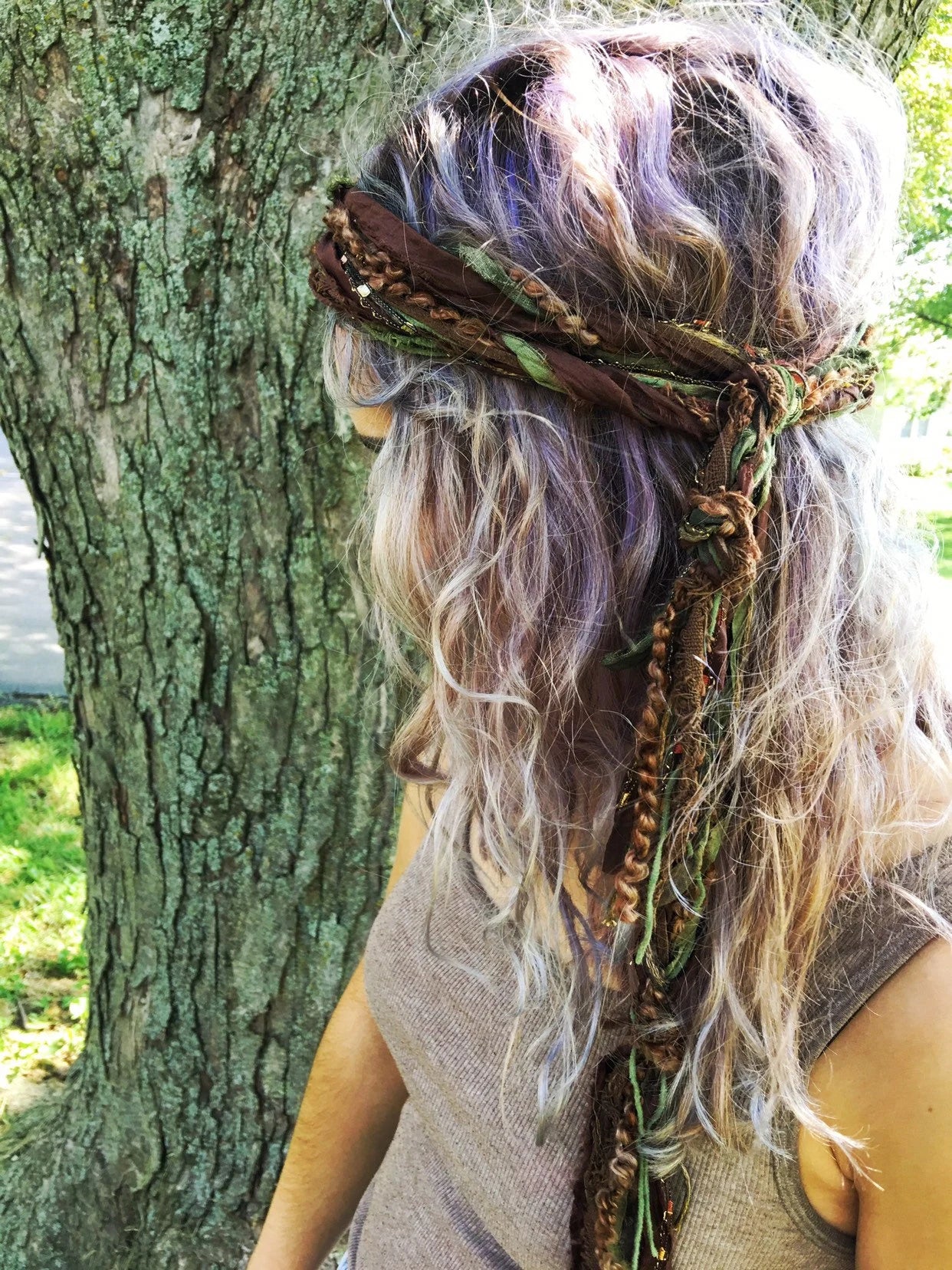 "Gypsy Forest" Head-Wrap Headband