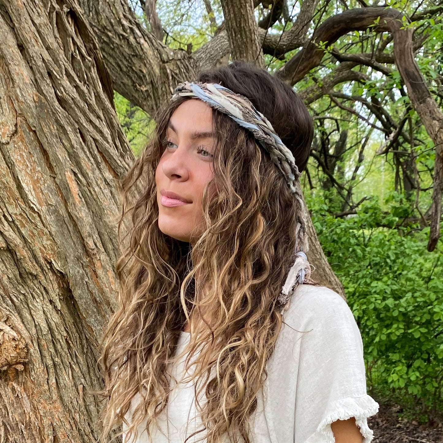 "Desert Diamonds" Head-Wrap Headband