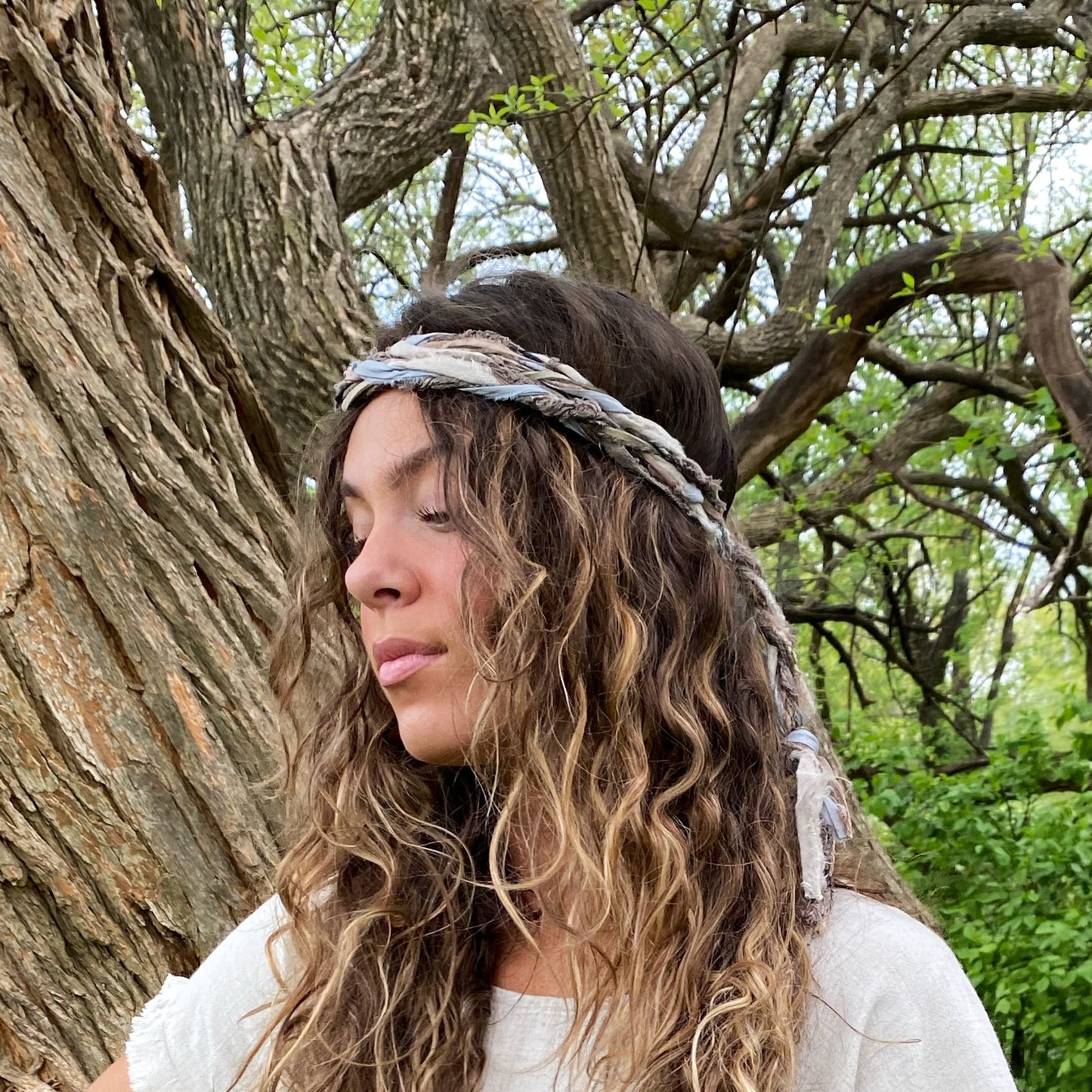 "Desert Diamonds" Head-Wrap Headband