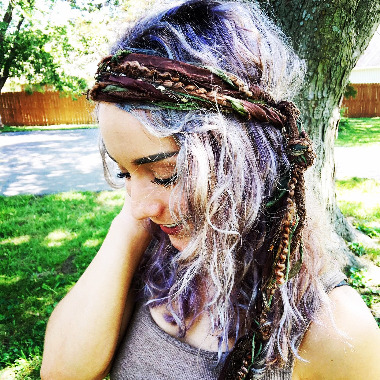 "Gypsy Forest" Head-Wrap Headband