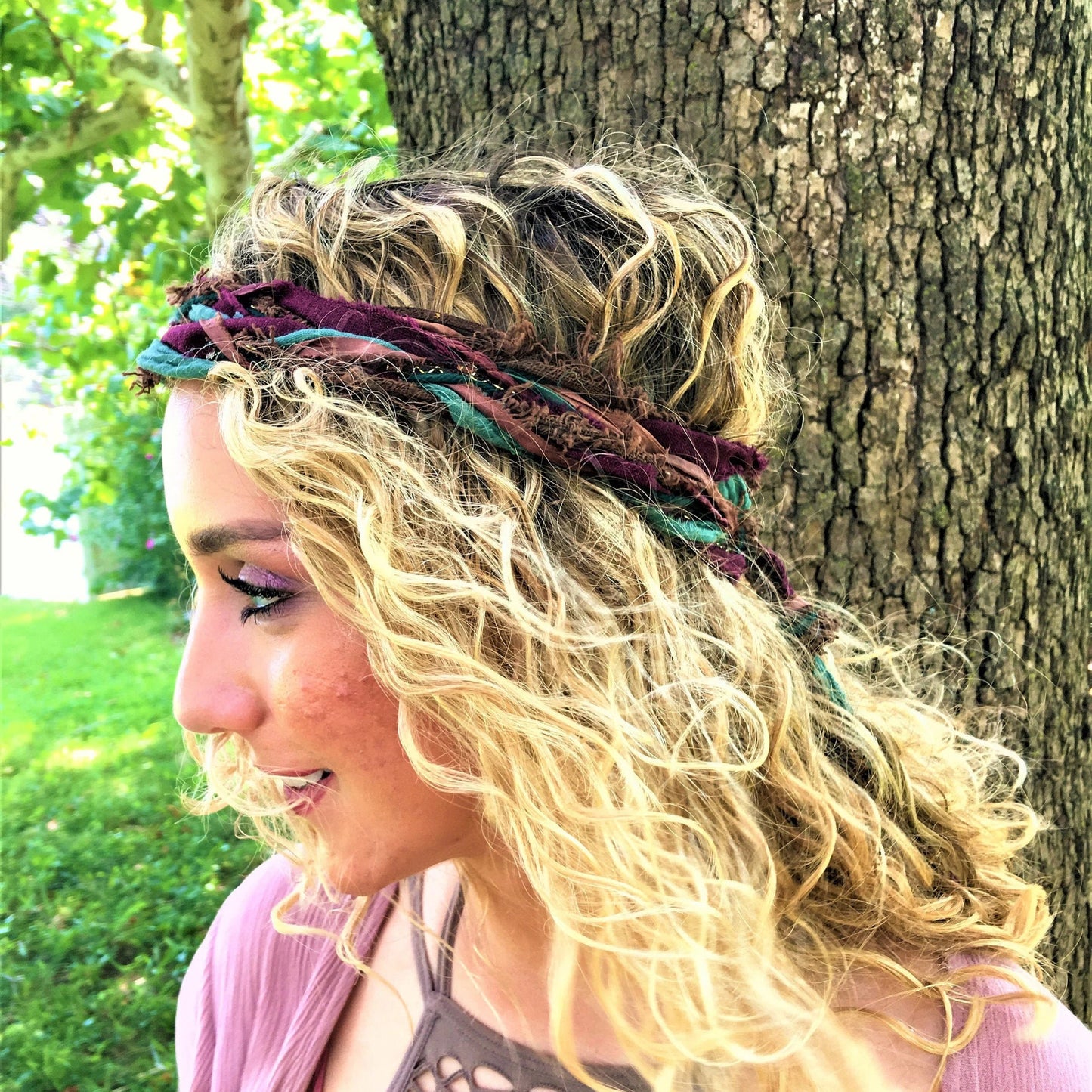 "Woodlands" Head-Wrap Headband