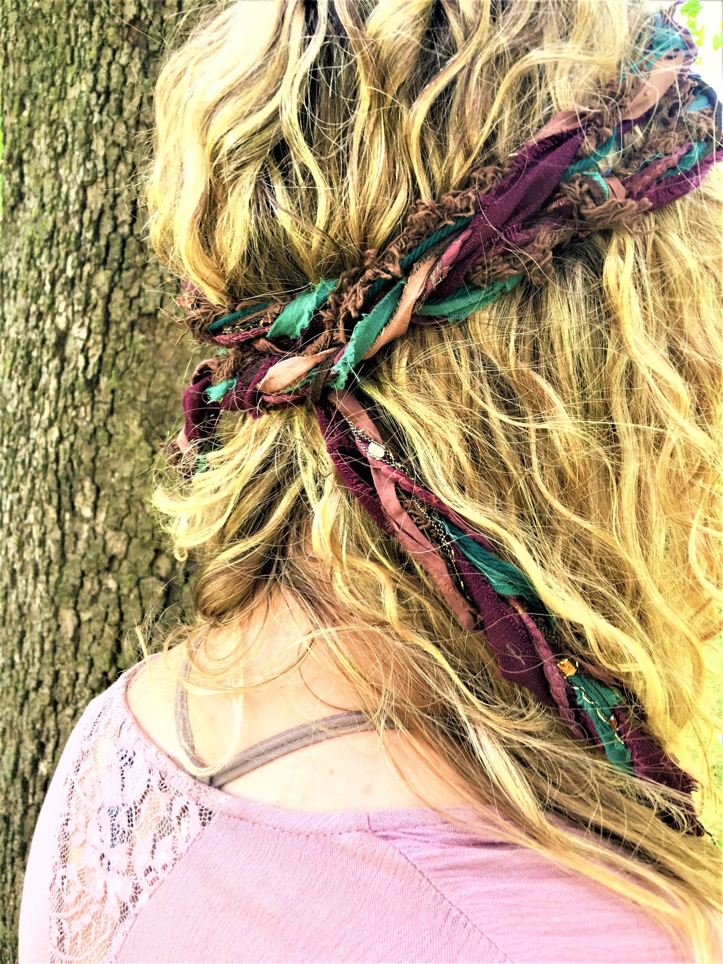 "Woodlands" Head-Wrap Headband