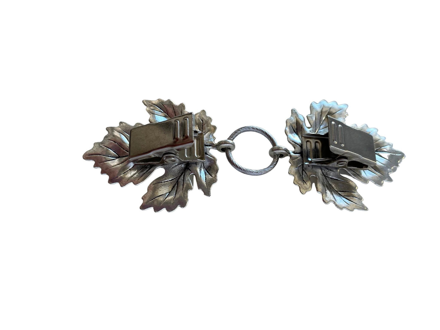 Silver Leaf "Sylvan" Cloak Clasp